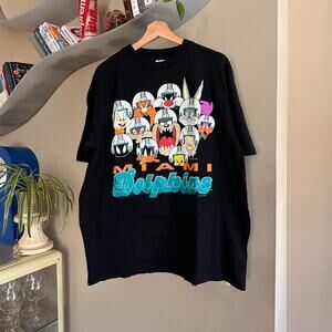 Vintage 1995 Miami Dolphins Looney Tunes Shirt